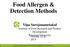 Food Allergen & Detection Methods