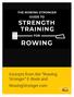 Excerpts from the Rowing Stronger E-Book and RowingStronger.com