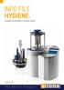 INFO FILE HYGIENE. INSTRUMENT REPROCESSING IN THE DENTAL PRACTICE