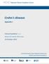 Crohn's disease. Appendix J. Clinical Guideline < > 10 October Review of Cochrane ASA review