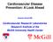 Cardiovascular Disease Prevention: A Look Ahead Jacques Genest MD