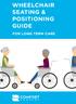 WHEELCHAIR SEATING & POSITIONING GUIDE FOR LONG TERM CARE