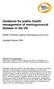 Guidance for public health management of meningococcal disease in the UK