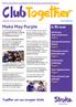 Stroke Association s newsletter for Stroke Clubs and Voluntary Groups