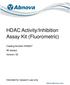 HDAC Activity/Inhibition Assay Kit (Fluorometric)
