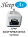 CPAP SLEEP APNEA DEVICE