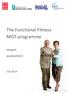 The Functional Fitness MOT programme. Impact assessment