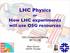 LHC Physics or How LHC experiments will use OSG resources