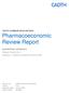 Pharmacoeconomic Review Report