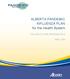 ALBERTA PANDEMIC INFLUENZA PLAN for the Health System FOR HEALTH CARE PROFESSIONALS