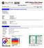 SDS. GHS Safety Data Sheet. Alpha Associates, Inc. Alpha Style PPSA-44 PRODUCT AND COMPANY IDENTIFICATION. Manufacturer HAZARDS IDENTIFICATION