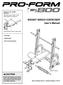 WEIGHT BENCH EXERCISER User s Manual