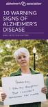 10 WARNING SIGNS OF ALZHEIMER S DISEASE EARLY DETECTION MATTERS