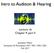 Intro to Audition & Hearing