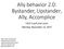 Ally behavior 2.0: Bystander, Upstander, Ally, Accomplice