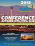 CONFERENCE OCTOBER 10TH-13TH, Fun Fellowship State-of-the-Art Trade Exhibits Outstanding Continuing Education