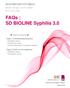 FAQs : SD BIOLINE Syphilis 3.0