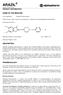 Chemical name: (RS)-1-benzyl-4-[5,6-dimethoxy-1-indanon)-2-yl]-methylpiperidine hydrochloride.