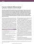 Cancer-related inflammation Alberto Mantovani 1,2, Paola Allavena 1, Antonio Sica 3 & Frances Balkwill 4