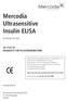 Mercodia Ultrasensitive Insulin ELISA