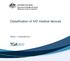 Classification of IVD medical devices. Version 1.1 November 2011