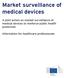 Market surveillance of medical devices