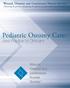 PEDIATRIC OSTOMY CARE: Best Practice for Clinicians