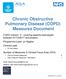 Chronic Obstructive Pulmonary Disease (COPD) Measures Document