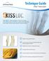 Technique Guide KISSloc Suture System