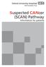 Suspected CANcer (SCAN) Pathway Information for patients