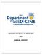 UBC DEPARTMENT OF MEDICINE ANNUAL REPORT