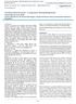 Original Research. Oral mucocutaneous lesions - Histopathological and immunofluorescence study Rameshkumar A et al
