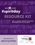 RESOURCE KIT. #spiritday. #spiritday. glaad.org/spiritday TAKE A STAND AGAINST BULLYING GO PURPLE ON 10/16/2014. take action now at