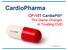 CardioPharma. CP-101 CardiaPill The Game Changer in Treating CVD