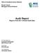 Audit Report Report of the 2011 Clinical Audit Data