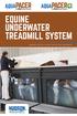 EQUINE UNDERWATER TREADMILL SYSTEM REHABILITATION, CONDITIONING AND WELLNESS