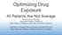 Optimizing Drug Exposure