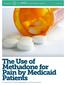 The Use of Methadone for Pain by Medicaid Patients
