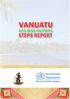 Vanuatu NCD Risk Factors