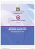 REPORT 2012 NATIONAL HIV AND AIDS RESPONSE REPORT 2012 TANZANIA MAINLAND. NATIONAL RESPONSE REPORT 2012 word.indd 2