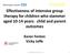 Effectiveness of intensive group therapy for children who stammer aged years: child and parent outcomes Karen Fenton Vicky Joffe