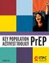 PrEP KEY POPULATION ACTIVIST TOOLKIT ITPC FEBRUARY 2018 INTERNATIONAL TREATMENT PREPAREDNESS COALITION