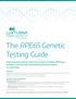 The RPE65 Genetic Testing Guide