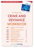 CRIME AND DEVIANCE WORKBOOK