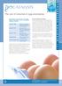 The use of enzymes in egg processing