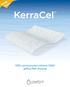 NEW. 100% carboxymethyl cellulose (CMC) gelling fiber dressing