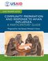 COMMUNITY PREPARATION AND RESPONSE TO AVIAN INFLUENZA: A PARTICIPATORY GUIDE