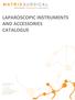 LAPAROSCOPIC INSTRUMENTS AND ACCESSORIES CATALOGUE