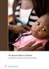 The Novartis Malaria Initiative. Committed to malaria control and elimination