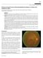 Features of central serous chorioretinopathy presenting at a tertiary care hospital in Lahore